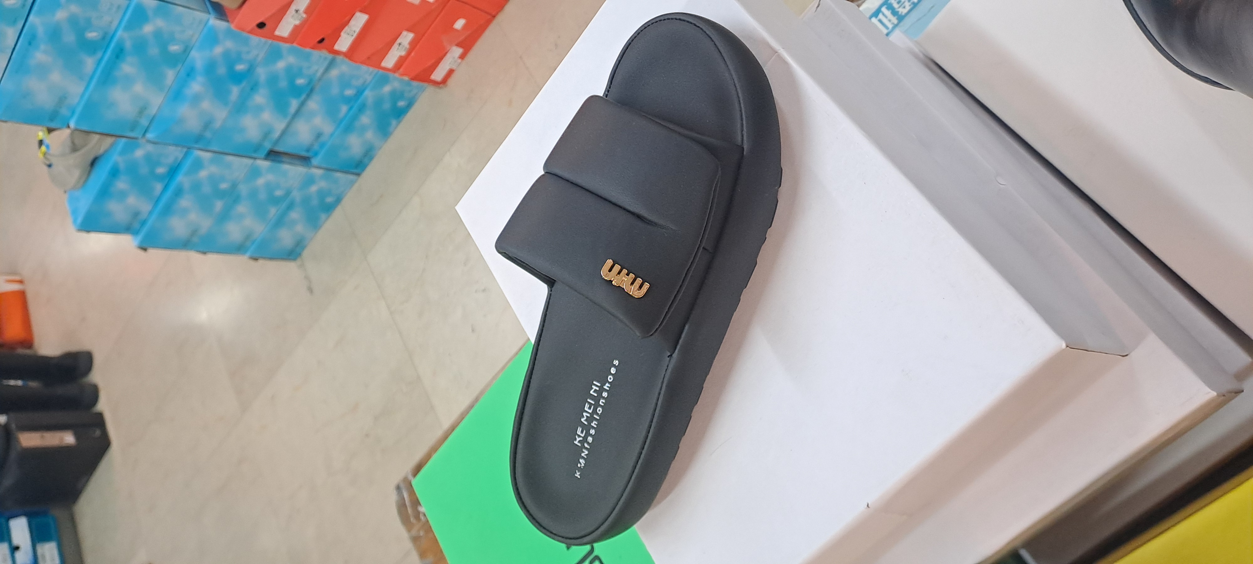 女鞋 魔鬼氈可以調 大小 流行時髦 拖鞋 05_667_7 6