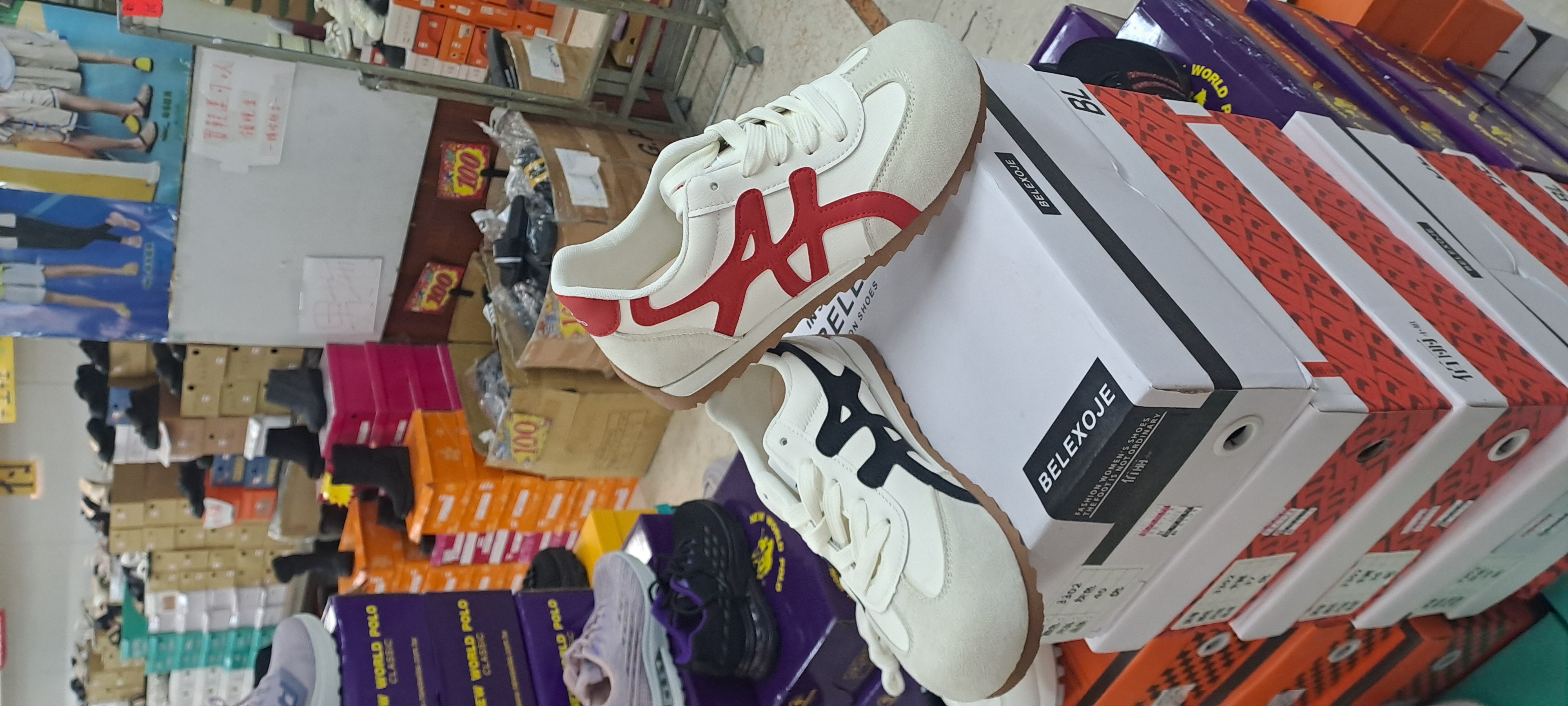 女鞋氣墊乳膠鞋墊運動休閒工作體育課專用鞋 05_LV5-318 3