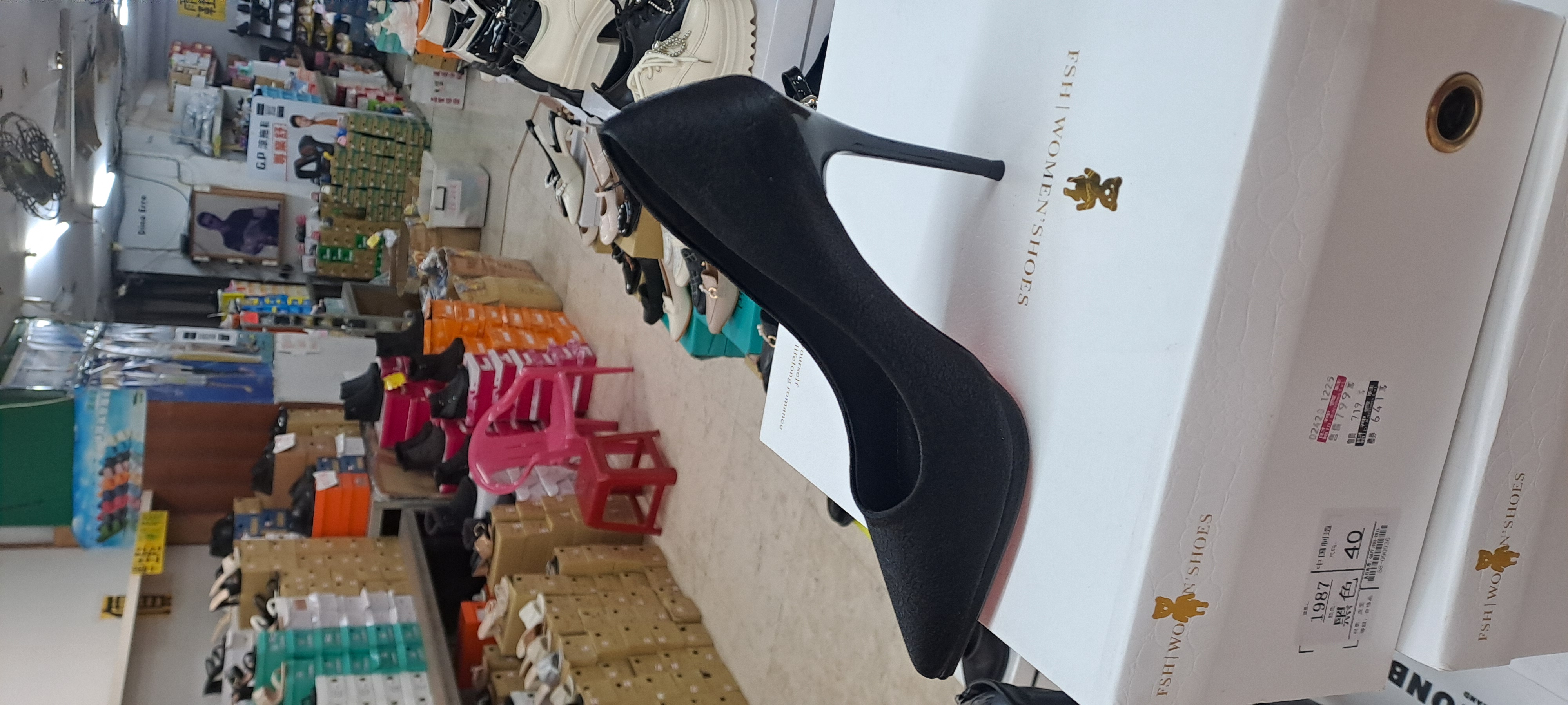 尖頭細跟高跟鞋高約11公分女士性感時髦流行鞋 05_9902 5