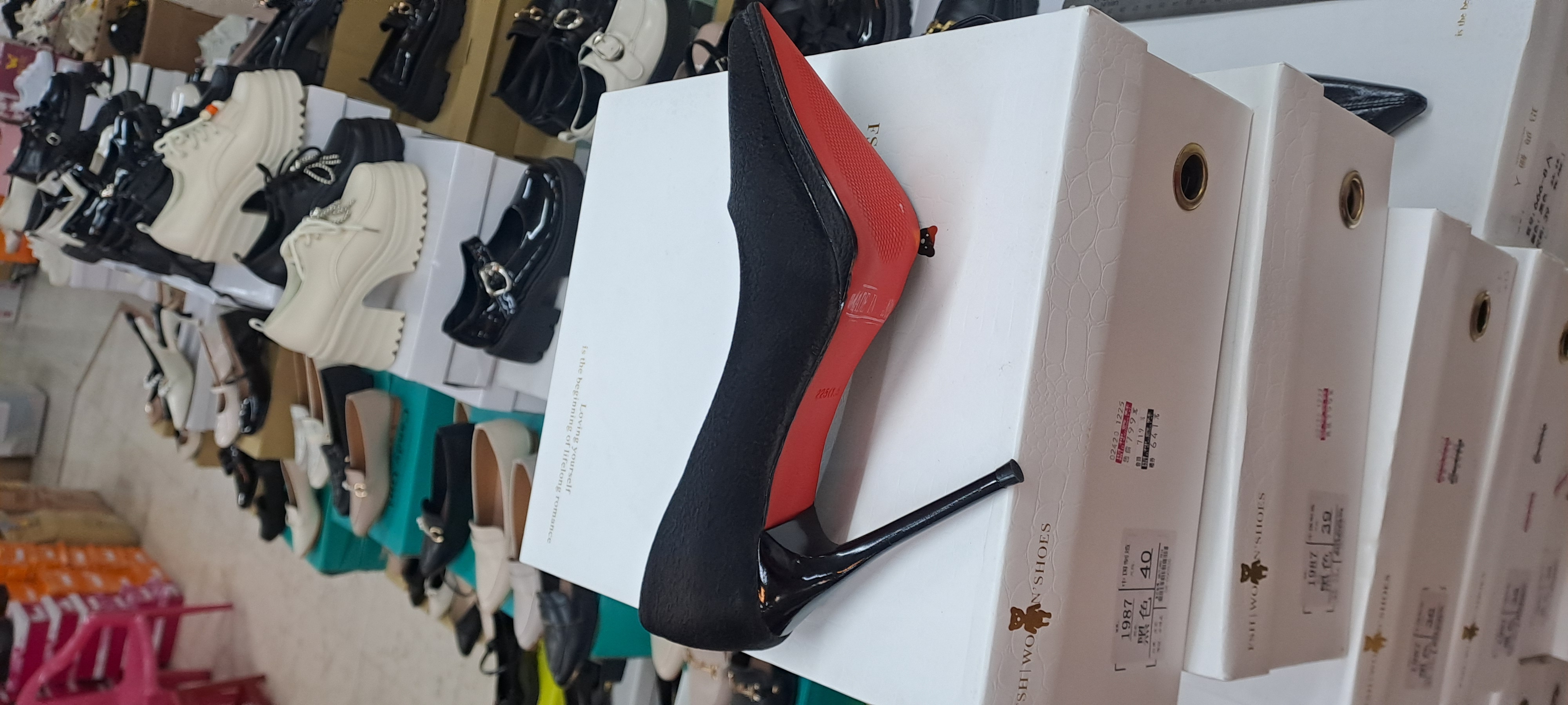 尖頭細跟高跟鞋高約11公分女士性感時髦流行鞋 05_9902 2