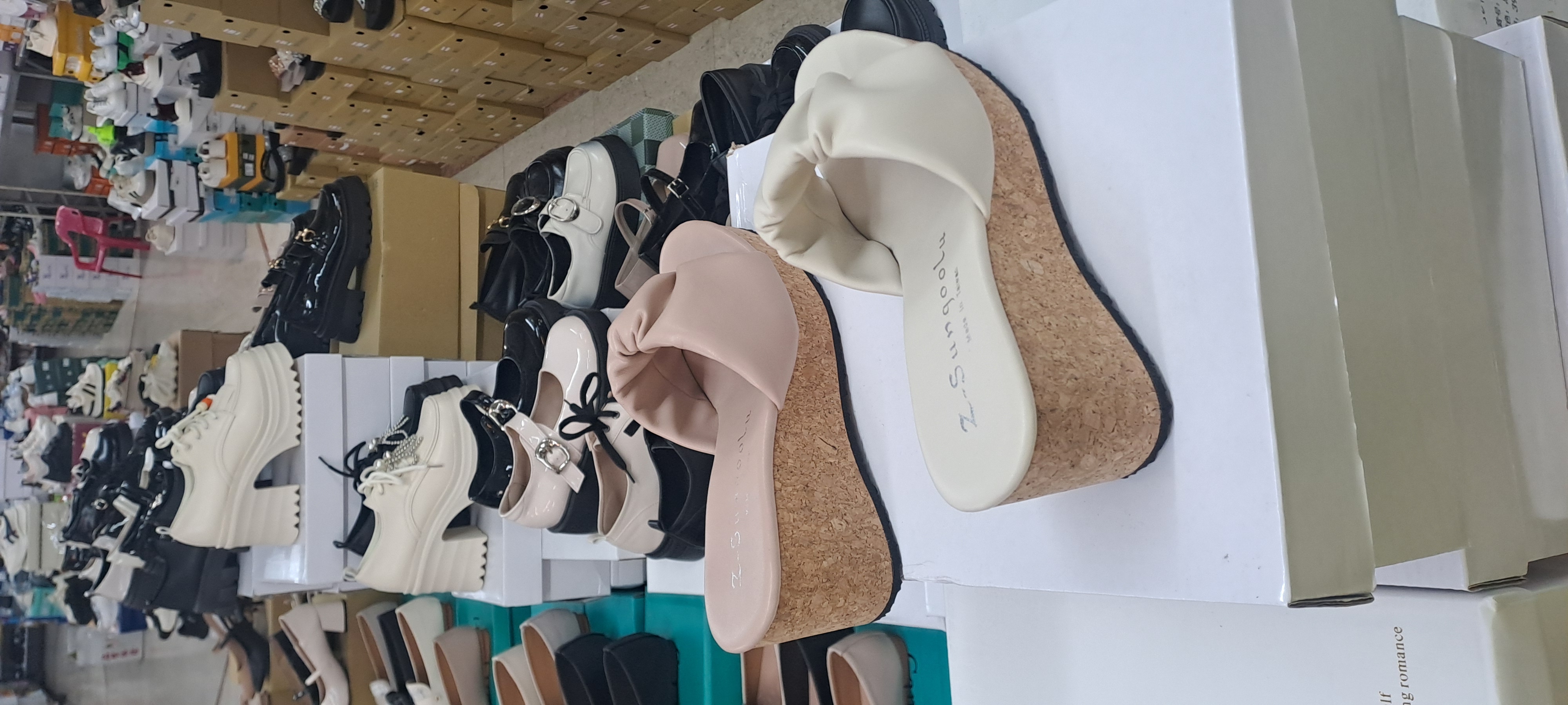 春夏新款台灣製造 前面雲朵 拖鞋高約8公分 09_335 5